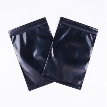 Antistatic Black Conductive Ziplock PE Bags